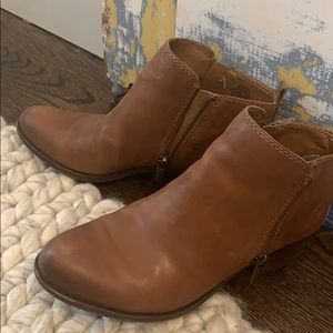 Lucky Brand Basel Booties size 8